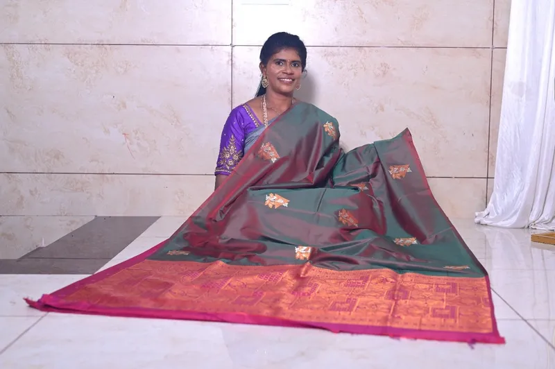 Soft Silk -  Dark Green